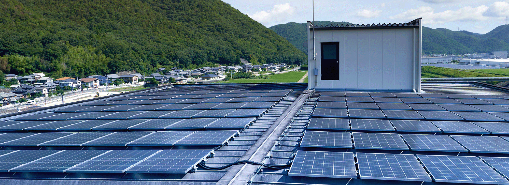 画像:太陽光発電イメージ
